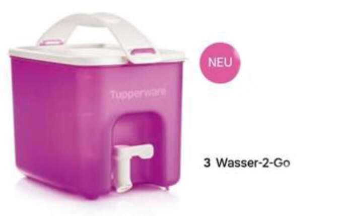 Aloha Wasser-2-Go, mit Auslaufhahn, 3,0 l