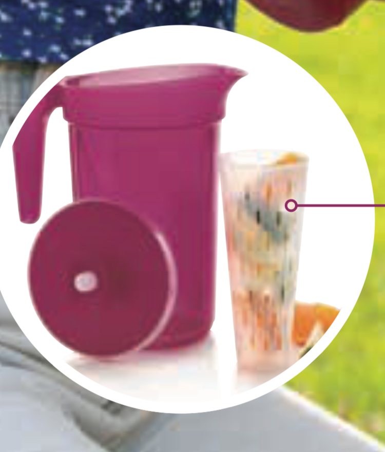 Aloha Picknick-Kanne mit Filtereinsatz, 2,0 l